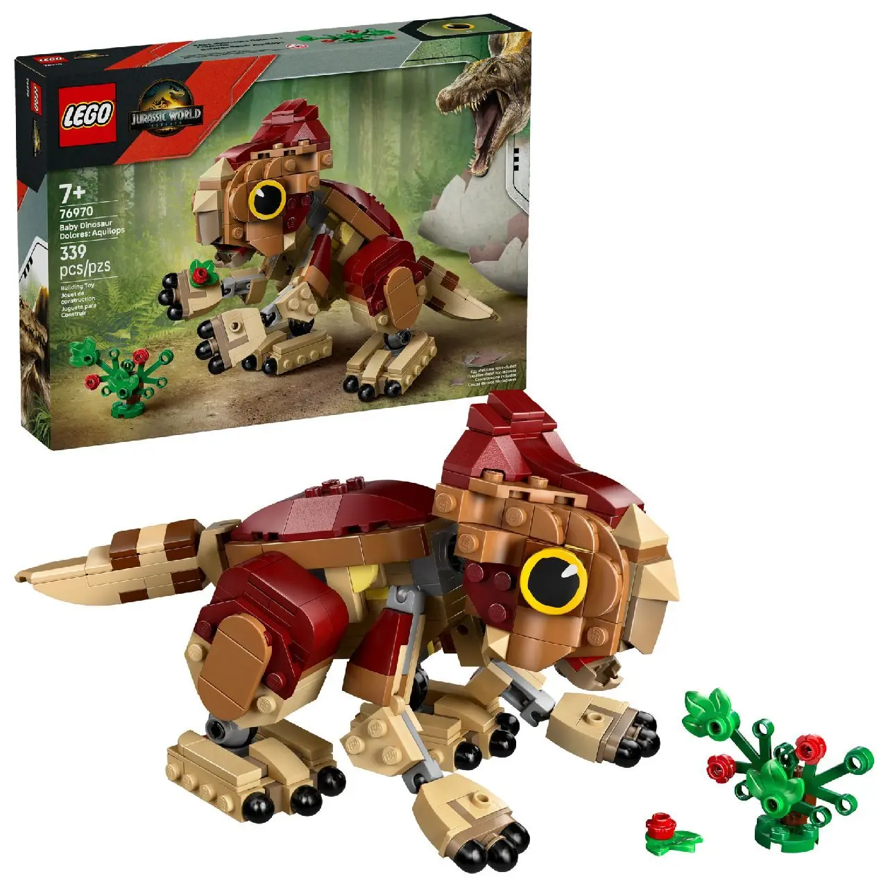 LEGO Jurassic World Baby Dinosaur Dolores: Aquilops product photograph