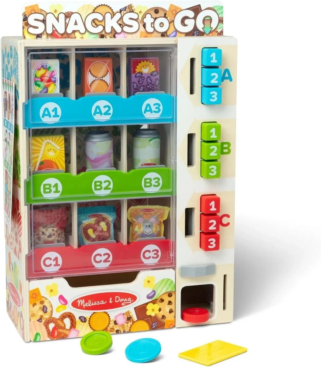 Melissa & Doug Sort, Stock, Select Wooden Vending Machine product photograph