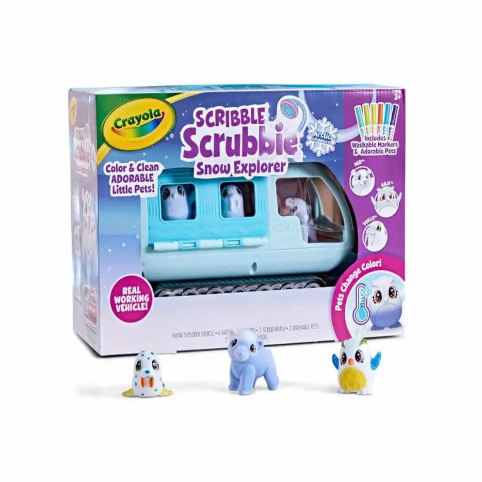 Crayola Scribble Scrubbie Pets Arctic Snow Explorer product photograph